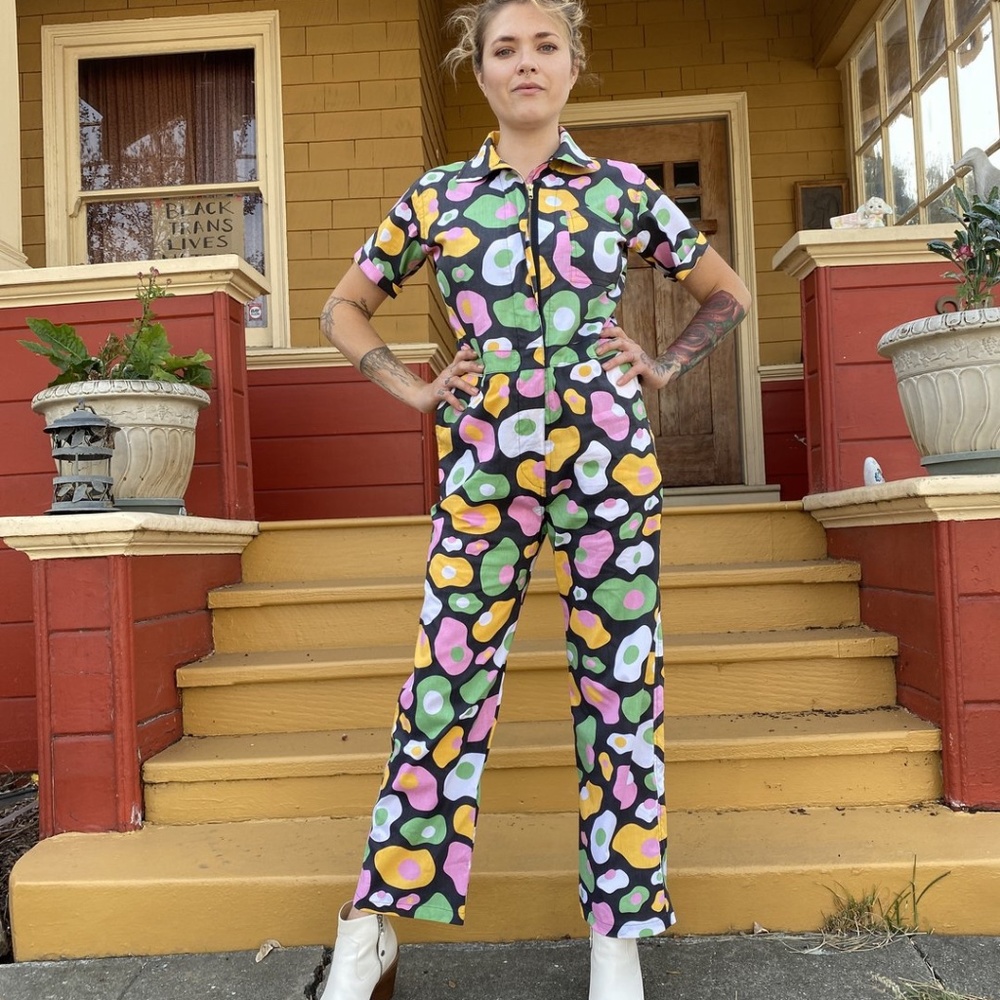 Nooworks Eggs Coveralls ~ The Cutest!